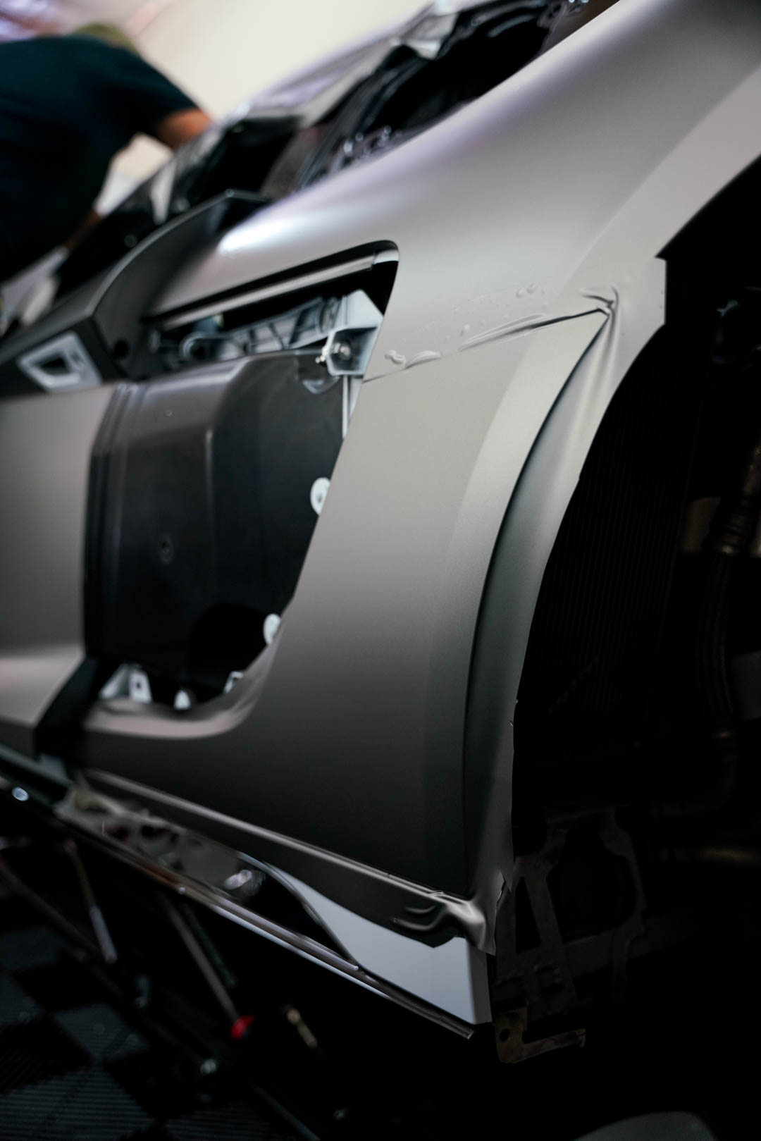 Audi R8 getting Stainless Steel Color PPF