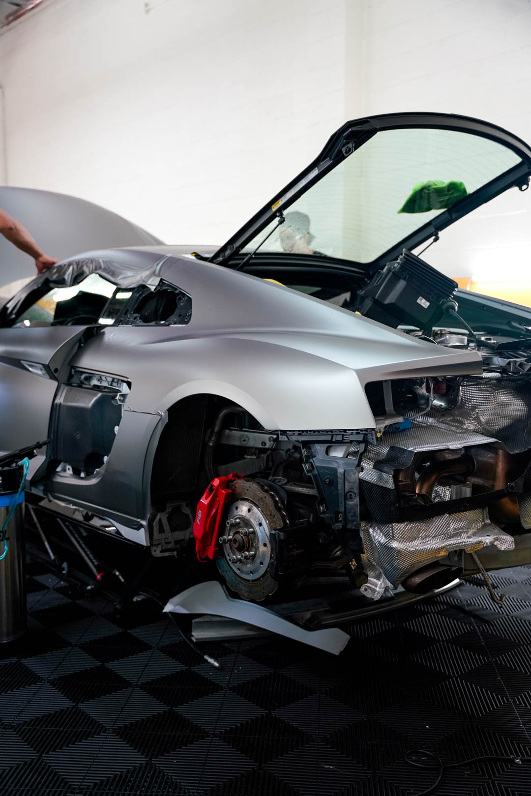 Audi R8 getting Stainless Steel Color PPF