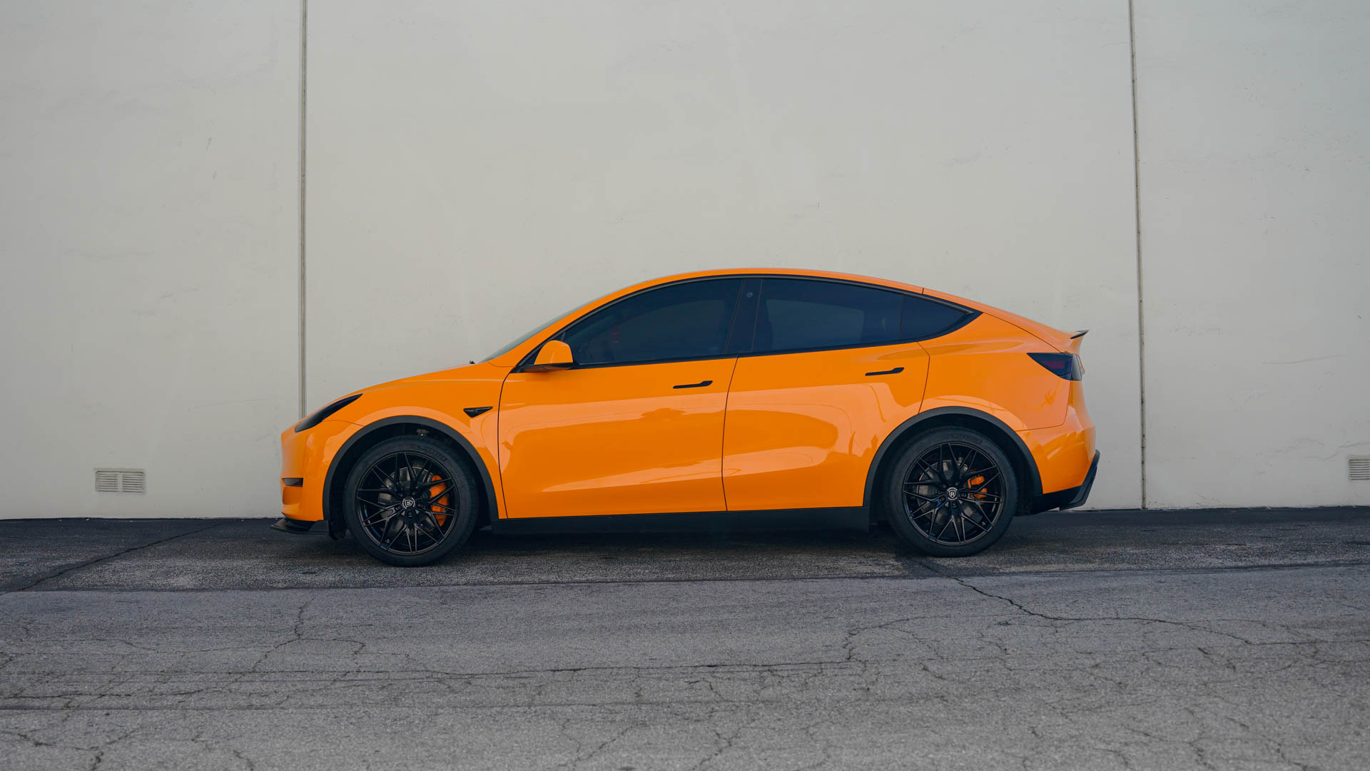 OrangeTeslaY Tesla Y Aftermarket Wheels